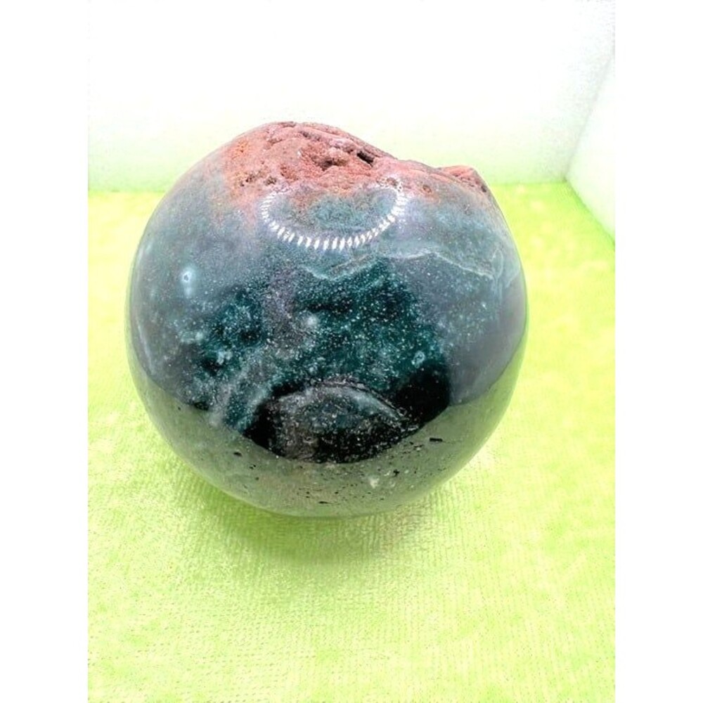 Ocean Jasper Sphere - Picture 5 of 9
